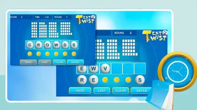 Text Twist Speedrun Techniques